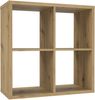 FORTE Mauro Regal, Holzwerkstoff, Braun, 72,7 x 72,8 x 32,9 cm Bild 3