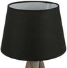 Tischleuchte MIRY Holzlampe - schwarz, H. 46 cm Bild 4