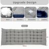 Meulbaty Klappbett Klappbar Sonnen Liege für Balkon/Garten, mit Auflage und Seitentasche (1-St) mit 5-stufiges Verstellmechanismus und 2.3-3cm Matratze Bild 2