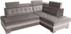 robin ECKSOFA PARIS Stoff Azur/Silver (H 90 x T 165 x B 240 cm) Bild 1