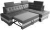 robin ECKSOFA PARIS Stoff Azur/Silver (H 90 x T 165 x B 240 cm) Bild 4