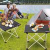 Tragbarer Aluminium Camping-Klapptisch mit Tasche - Ultraleicht, stabil Bild 2