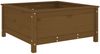 vidaXL Pflanzkübel Honigbraun 82,5x82,5x39 cm Massivholz Kiefer 825299 Bild 2