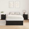 vidaXL Aufbewahrungsbettgestell Schwarz Eichen-Optik 120 x 200 cm 3335366 Bild 4