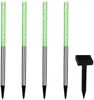 MONZANA® 4x LED Solarlampe Außen Bunt Wetterfest IP44 Solar Edelstahl Farbwechsel Garten Solarleuchte Gartenbeleuchtung Bild 4