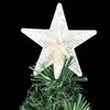 vidaXL Künstlicher Weihnachtsbaum mit Ständer/LED 210 cm Fiberoptik, Mit Beleuchtung [284303] Bild 5