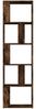 vidaXL Bücherregal Räuchereiche 45x24x160 cm Holzwerkstoff 826375 Bild 5