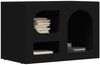 vidaXL TV-Schränk Schwarz 60 x 35 x 40 cm Holzwerkstoff 891285 Bild 3