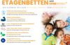 Deine Möbel 24 Etagenbett Hochbett mit Ausziehbett LEON für 3 Kinder 90x200 Weiß (Kinderbett mit Lattenrost, 2 Schubladen, Leiter und Rausfallschutz), Funktionsbett aus Massivholz / Vollholz, in 2 Betten umbaubar Bild 3