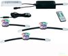 Paulmann Premium Einbauleuchten Set RGB Wellness LED mit FB 3x3W 230V 350mA 83mm Eisen gebürstet/Alu Zink5577 Bild 2