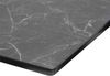 Esstisch Edge 180-220x100 Keramik Laminam®Nero Greco Anthrazit W-Gestell Schwarz ausziehbar Bild 5