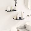 vidaXL Schwebendes Regal 2 pcs Anthrazit 30 x 18 x 2,5 cm Stahl 8004000 Bild 4