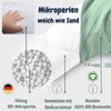 SEI Design Stillkissen Seitenschläferkissen Babynestchen mit EPS Mikroperlen, Schwangerschaftskissen mit Bezug, Schwangerschaftskissen mit Bezug, Musselin BIO Baumwolle Bild 2