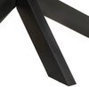 vidaXL Esstisch Oval 200x100x75 cm Raues Mangoholz 321675 Bild 5