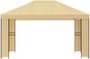 vidaXL Pavillon 4 x 3 m Creme Polyester und Stahl 190 gsm 900374 Bild 3