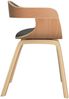 vidaXL Esszimmerstühle 2 Stk. Hellgrau Bugholz und Stoff 3092381 Bild 5