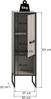 Standschrank (B/H/T: 30x101x32 cm) in Kaschmir Nachbildung Bild 4