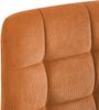 2er Set Esszimmerstuhl FANOR - Cord Orange 45x55x84 cm | Essstühle Esszimmerstühle Küchenstühle Wohnzimmerstühle Bild 5
