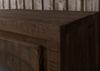 Vitrine Akazie 98x40x180 dunkelbraun lackiert BARK #208 Bild 4