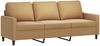 vidaXL 3-Sitzer-Sofa mit Hocker Braun 180 cm Samt 3201062 Bild 4