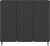 vidaXL Sideboard Schwarz 89 x 34,5 x 82 cm Holzwerkstoff 894416 Bild 4