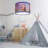 LED Hängeleuchte, Tier Motive, bunt, H 120 cm Bild 5