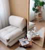 1-Sitzer-Schlafsofa, 'Fold', 70 x 60 x 80, Creme Bild 5
