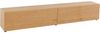 VOGL Möbelfabrik Lowboard 1237, Breite 184 cm, hängend und stehend, Front Eiche furniert Bild 3