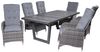 Gartenmöbel Set Bailado grau 19teilig Gartenmöbel Set Polyrattan Bild 2