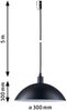 Paulmann 93103 Plug&Shine Pendelleuchte Mapalo IP44 anthrazit 3000K Bild 4