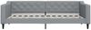 vidaXL Tagesbett mit Matratze Hellgrau 90x200 cm Stoff 3197408 Bild 4