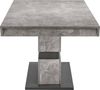Esszimmertisch /Küchen-Tisch 160 cm mit Auszugsfunktion auf 215 cm /Auszugstisch Light Atelier Beton-Optik grau /Esstisch ausziehbar mit Einlegeplatte /160-215 x 90 x 75 cm (LxBxH) Bild 3