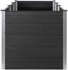 vidaXL Hochbeet Grau 300x50x91 cm WPC 318100 Bild 5