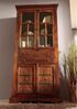 Vitrine Akazie 94x50x195 nougat lackiert OXFORD #452 Bild 4