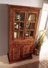 Vitrine Akazie 94x50x195 nougat lackiert OXFORD #452 Bild 2