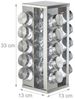 Relaxdays Gewürzkarussell eckig mit 20 Gläsern Bild 4