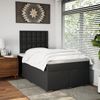 vidaXL Boxspringbett mit Matratze Schwarz 120x190 cm Kunstleder 3293012 Bild 4