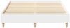 vidaXL Bettgestell ohne Matratze Weiß 135x190 cm Holzwerkstoff 861066 Bild 5