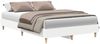 vidaXL Bettgestell ohne Matratze Weiß 135x190 cm Holzwerkstoff 861066 Bild 2