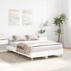 vidaXL Bettgestell ohne Matratze Weiß 135x190 cm Holzwerkstoff 861066 Bild 3