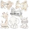 WANDKIND Wandtattoo Tiere Afrika V351, Selbstklebend Bild 3