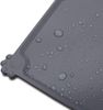 Napfunterlage Silikon rutschfeste Matte Hunde Katze Wasserdicht 47 x 30cm Grau Bild 4