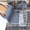 Napfunterlage Silikon rutschfeste Matte Hunde Katze Wasserdicht 47 x 30cm Grau Bild 5