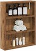 vidaXL Badezimmer-Wandschrank Altholz 40 x 10 x 50 cm Holzwerkstoff 889349 Bild 3