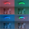 Philips LED Deckenleuchte Amigo Deckenventilator RGB, 40 W (Ventilator) + 20 W (Leuchte), weiß, CCT - über Fernbedienung, Dimmer, Dimmfunktion, Ein-/Ausschalter, Farbsteuerung, Farbwechsel, Fernbedienung, Infrarot inkl, Memoryfunktion, RGB, Ventilatorf... Bild 4