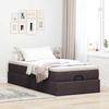 vidaXL Ottoman-Bett mit Matratze Dunkelbraun 90x190 cm Stoff 3311074 Bild 3