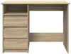 vidaXL Schreibtisch Sonoma-Eiche 102x50x75 cm Holzwerkstoff 860465 Bild 4