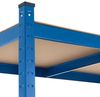 Steckregal Kellerregal Werkstattregal 200x100x60 Schwerlastregal blau 875kg Bild 2