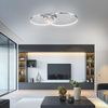 LED Deckenleuchte, 3-Stufen, Alu silber, beweglich, L 69 cm Bild 2