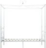 vidaXL Himmelbett-Gestell Weiß Metall 100x200 cm [284469] Bild 4